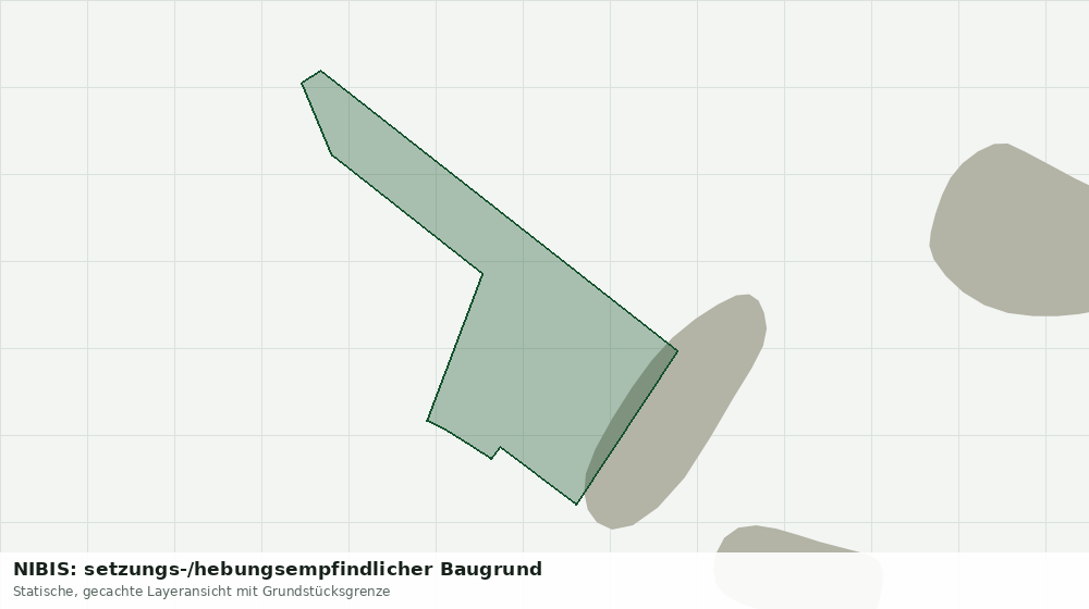 Statische Kartenansicht: NIBIS: setzungs-/hebungsempfindlicher Baugrund