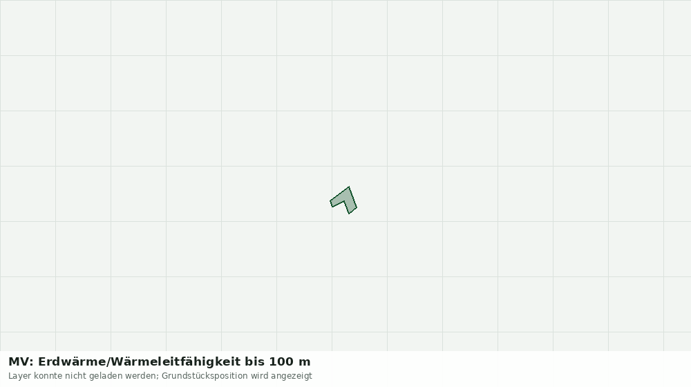 Statische Kartenansicht: MV: Erdwärme/Wärmeleitfähigkeit bis 100 m