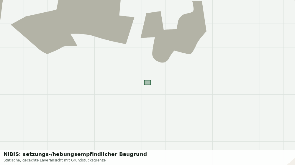 Statische Kartenansicht: NIBIS: setzungs-/hebungsempfindlicher Baugrund