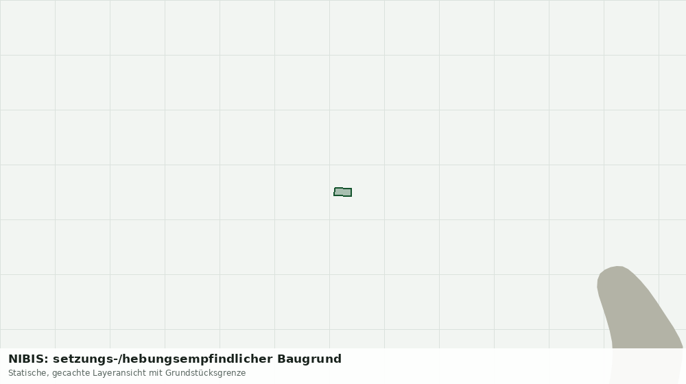 Statische Kartenansicht: NIBIS: setzungs-/hebungsempfindlicher Baugrund