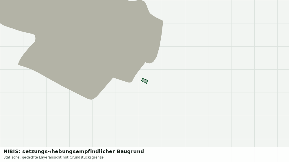 Statische Kartenansicht: NIBIS: setzungs-/hebungsempfindlicher Baugrund