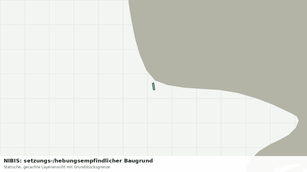 Statische Kartenansicht: NIBIS: setzungs-/hebungsempfindlicher Baugrund