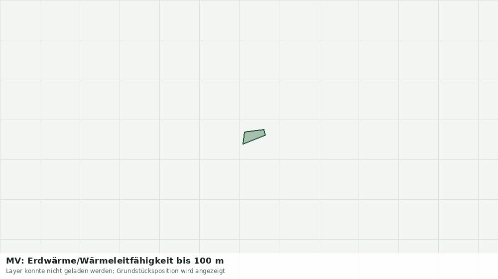 Statische Kartenansicht: MV: Erdwärme/Wärmeleitfähigkeit bis 100 m