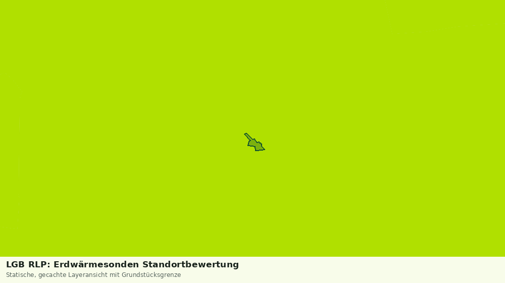 Statische Kartenansicht: LGB RLP: Erdwärmesonden Standortbewertung