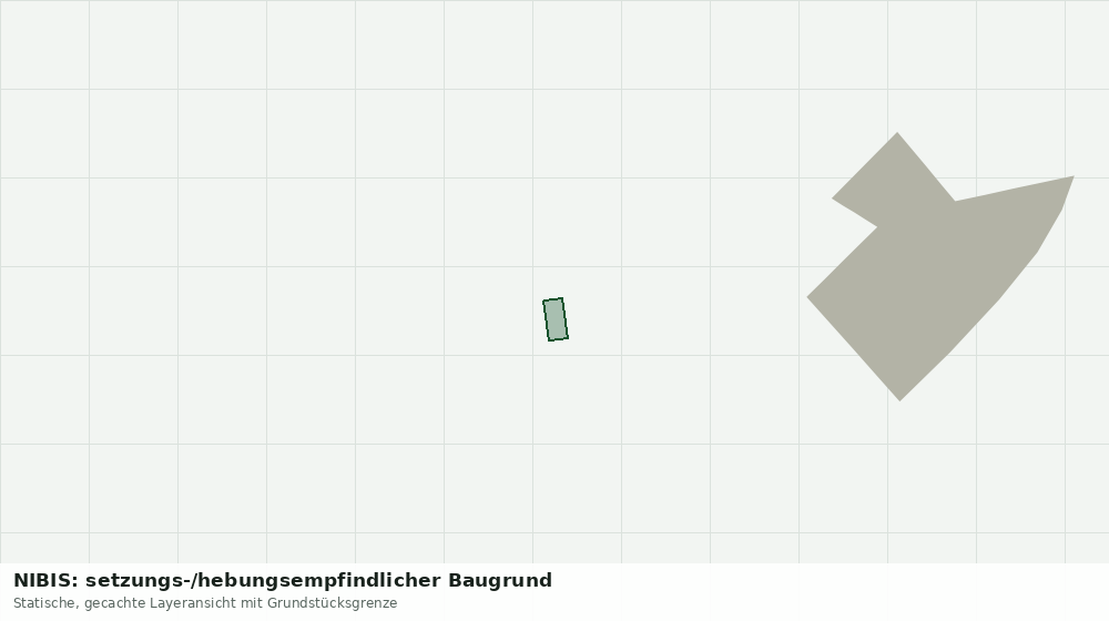 Statische Kartenansicht: NIBIS: setzungs-/hebungsempfindlicher Baugrund