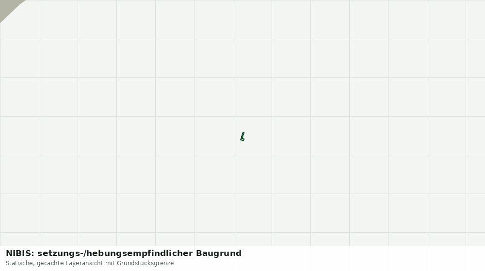 Statische Kartenansicht: NIBIS: setzungs-/hebungsempfindlicher Baugrund