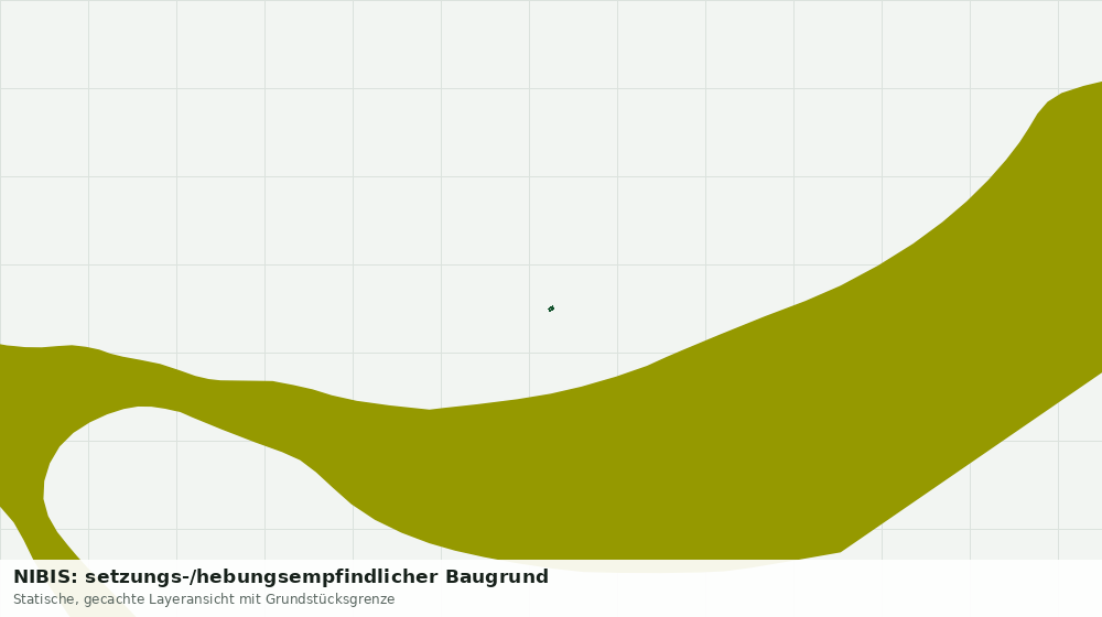 Statische Kartenansicht: NIBIS: setzungs-/hebungsempfindlicher Baugrund