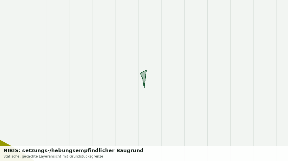 Statische Kartenansicht: NIBIS: setzungs-/hebungsempfindlicher Baugrund