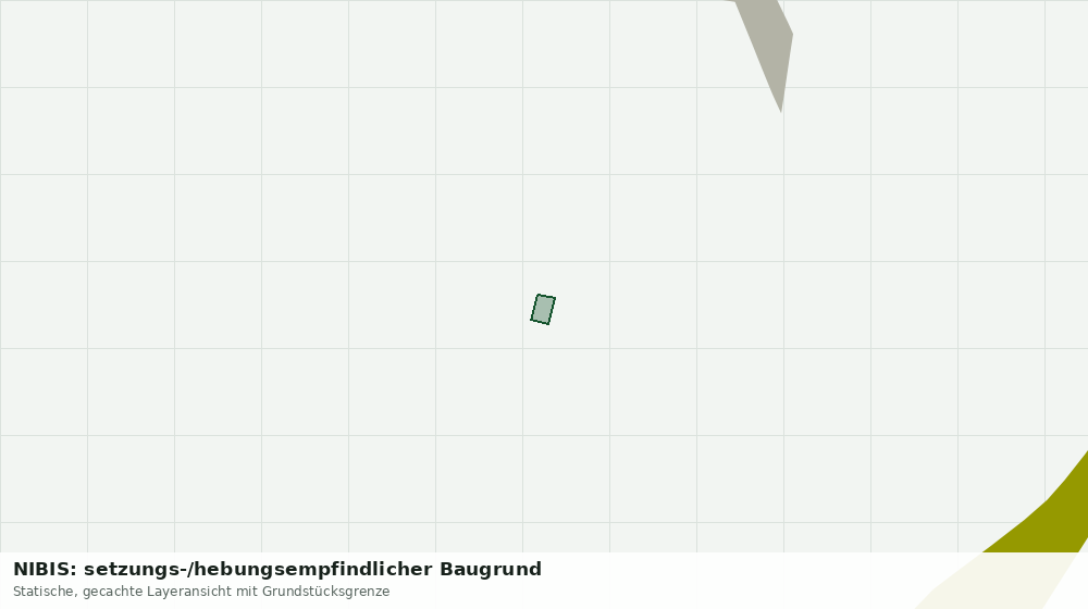 Statische Kartenansicht: NIBIS: setzungs-/hebungsempfindlicher Baugrund