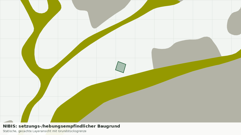 Statische Kartenansicht: NIBIS: setzungs-/hebungsempfindlicher Baugrund