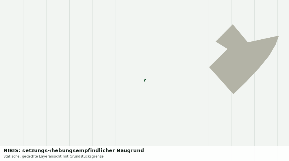 Statische Kartenansicht: NIBIS: setzungs-/hebungsempfindlicher Baugrund