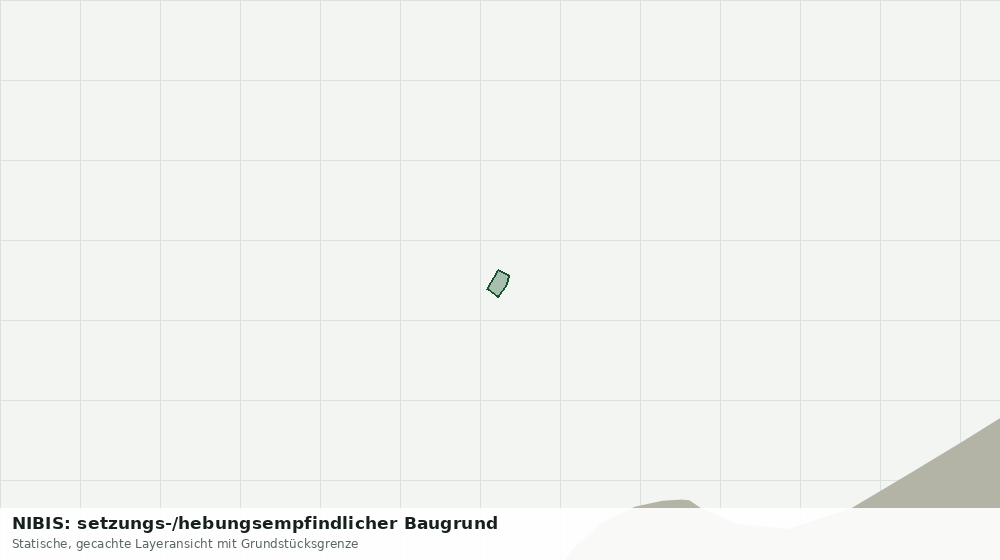 Statische Kartenansicht: NIBIS: setzungs-/hebungsempfindlicher Baugrund