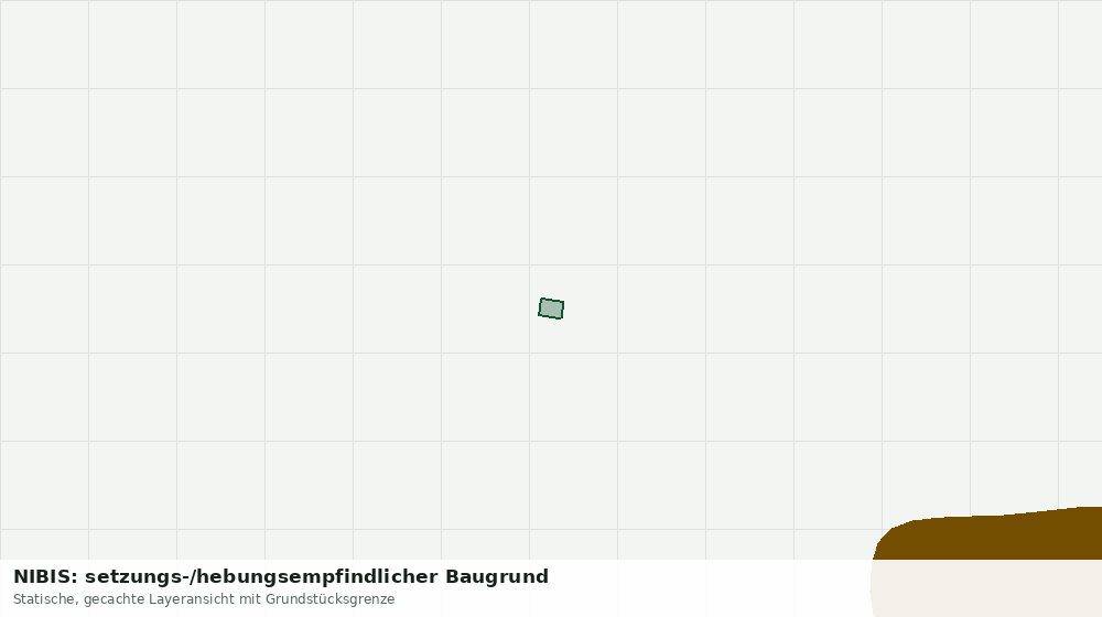 Statische Kartenansicht: NIBIS: setzungs-/hebungsempfindlicher Baugrund