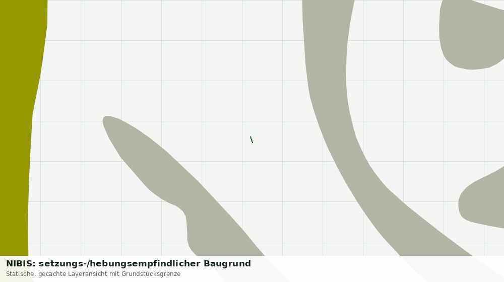 Statische Kartenansicht: NIBIS: setzungs-/hebungsempfindlicher Baugrund