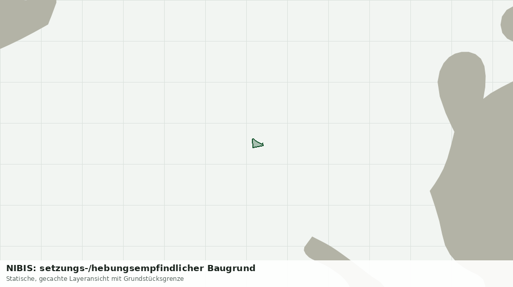 Statische Kartenansicht: NIBIS: setzungs-/hebungsempfindlicher Baugrund