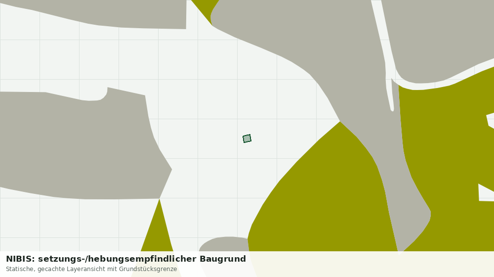 Statische Kartenansicht: NIBIS: setzungs-/hebungsempfindlicher Baugrund
