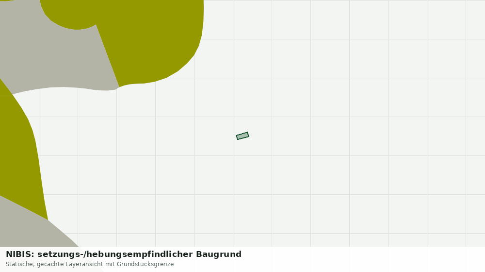 Statische Kartenansicht: NIBIS: setzungs-/hebungsempfindlicher Baugrund