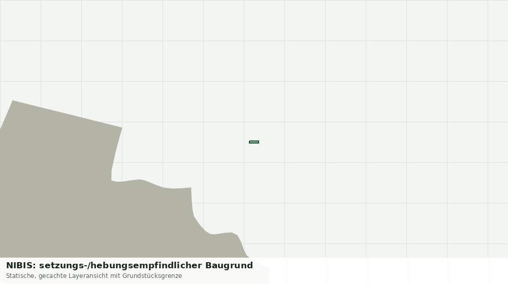 Statische Kartenansicht: NIBIS: setzungs-/hebungsempfindlicher Baugrund