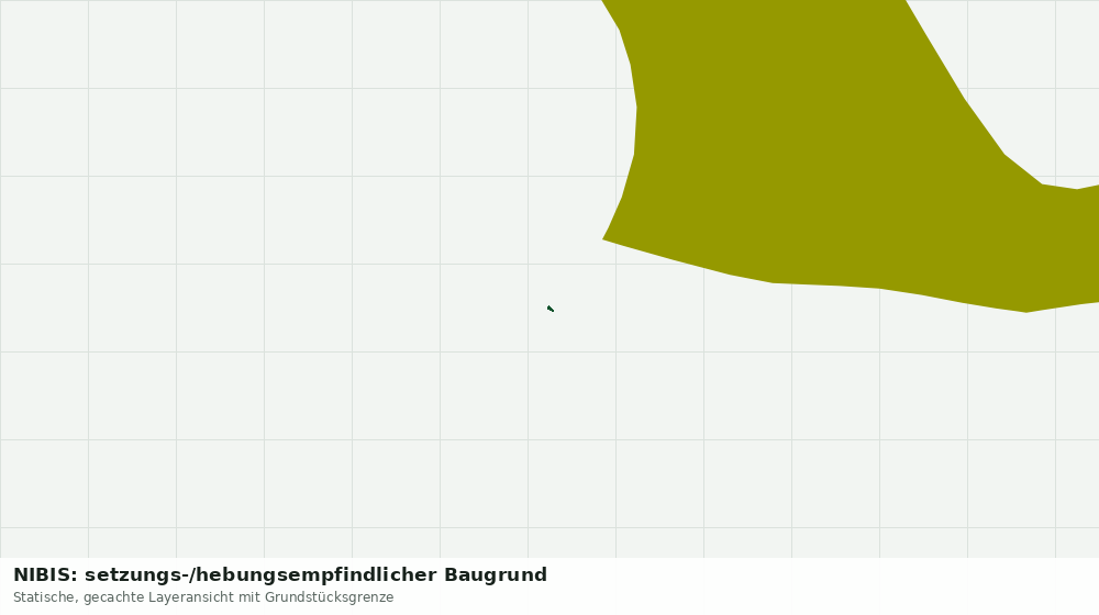 Statische Kartenansicht: NIBIS: setzungs-/hebungsempfindlicher Baugrund