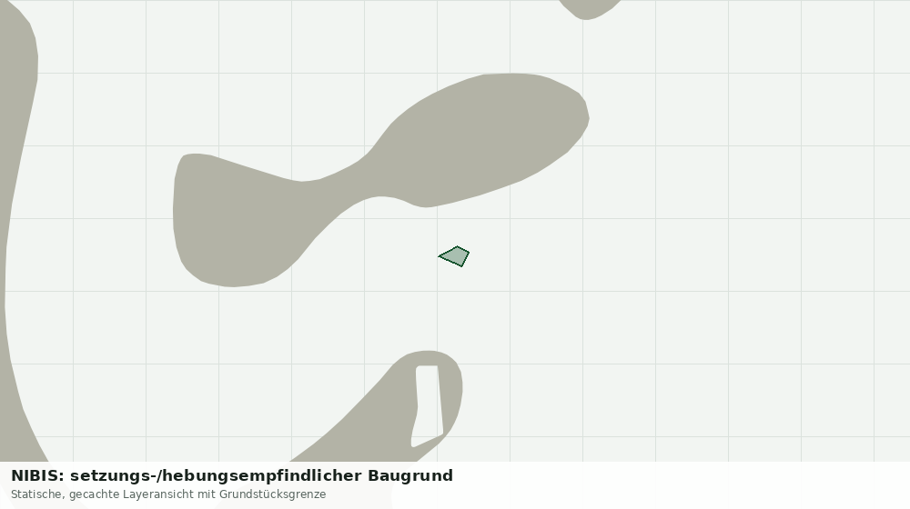 Statische Kartenansicht: NIBIS: setzungs-/hebungsempfindlicher Baugrund