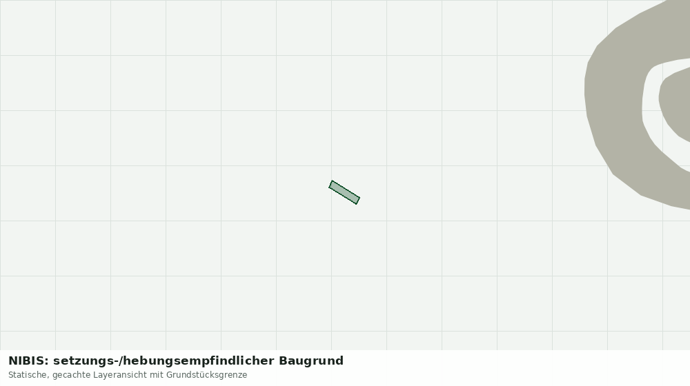 Statische Kartenansicht: NIBIS: setzungs-/hebungsempfindlicher Baugrund