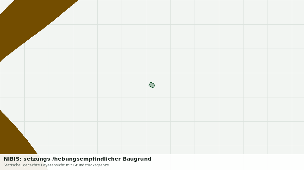 Statische Kartenansicht: NIBIS: setzungs-/hebungsempfindlicher Baugrund
