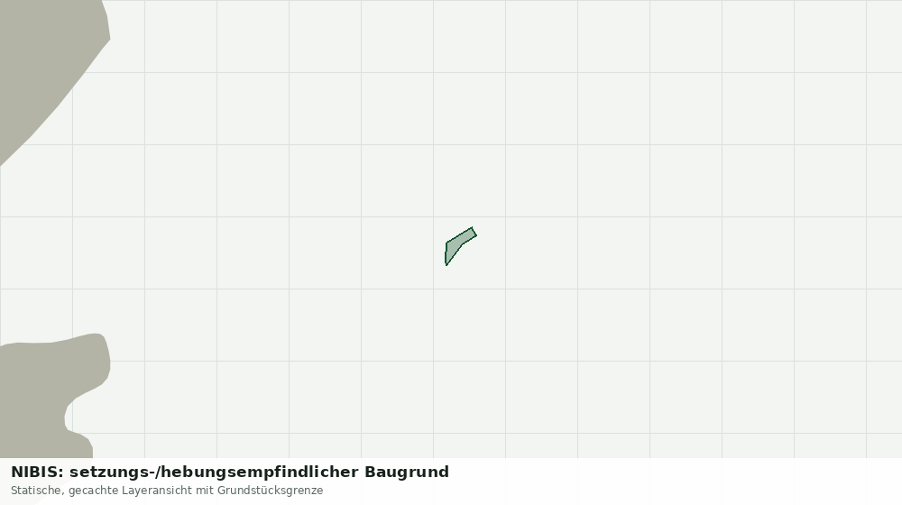 Statische Kartenansicht: NIBIS: setzungs-/hebungsempfindlicher Baugrund