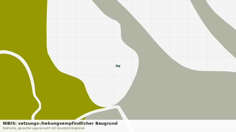 Statische Kartenansicht: NIBIS: setzungs-/hebungsempfindlicher Baugrund