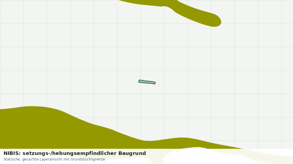 Statische Kartenansicht: NIBIS: setzungs-/hebungsempfindlicher Baugrund
