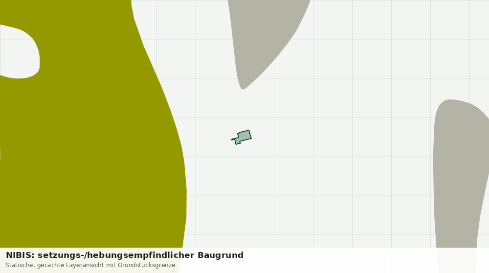 Statische Kartenansicht: NIBIS: setzungs-/hebungsempfindlicher Baugrund