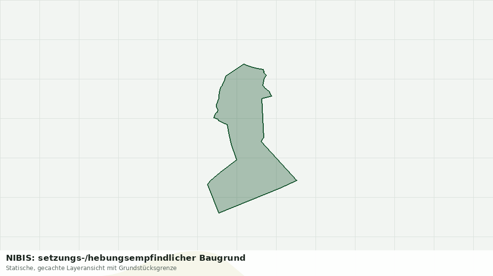 Statische Kartenansicht: NIBIS: setzungs-/hebungsempfindlicher Baugrund