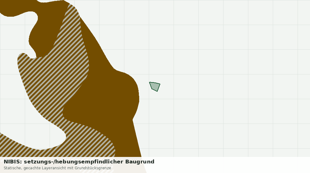 Statische Kartenansicht: NIBIS: setzungs-/hebungsempfindlicher Baugrund