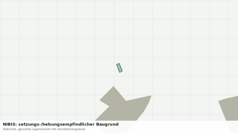 Statische Kartenansicht: NIBIS: setzungs-/hebungsempfindlicher Baugrund