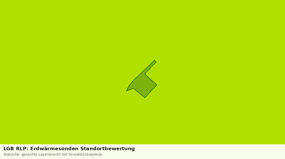 Statische Kartenansicht: LGB RLP: Erdwärmesonden Standortbewertung