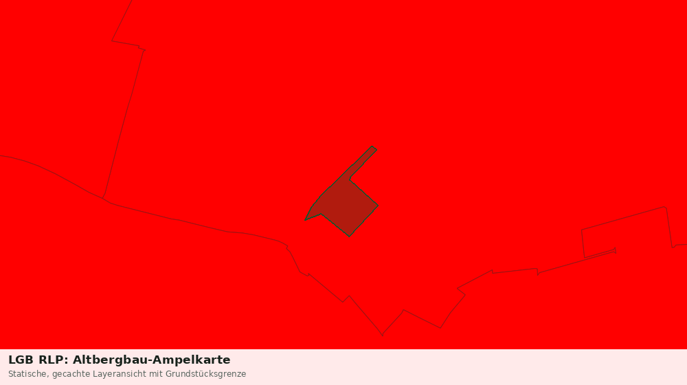 Statische Kartenansicht: LGB RLP: Altbergbau-Ampelkarte