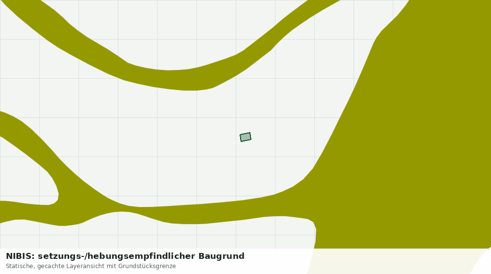 Statische Kartenansicht: NIBIS: setzungs-/hebungsempfindlicher Baugrund