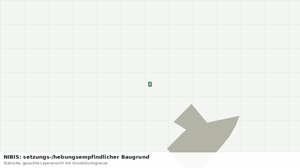 Statische Kartenansicht: NIBIS: setzungs-/hebungsempfindlicher Baugrund