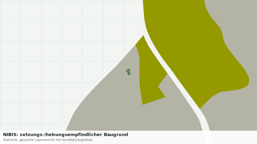 Statische Kartenansicht: NIBIS: setzungs-/hebungsempfindlicher Baugrund