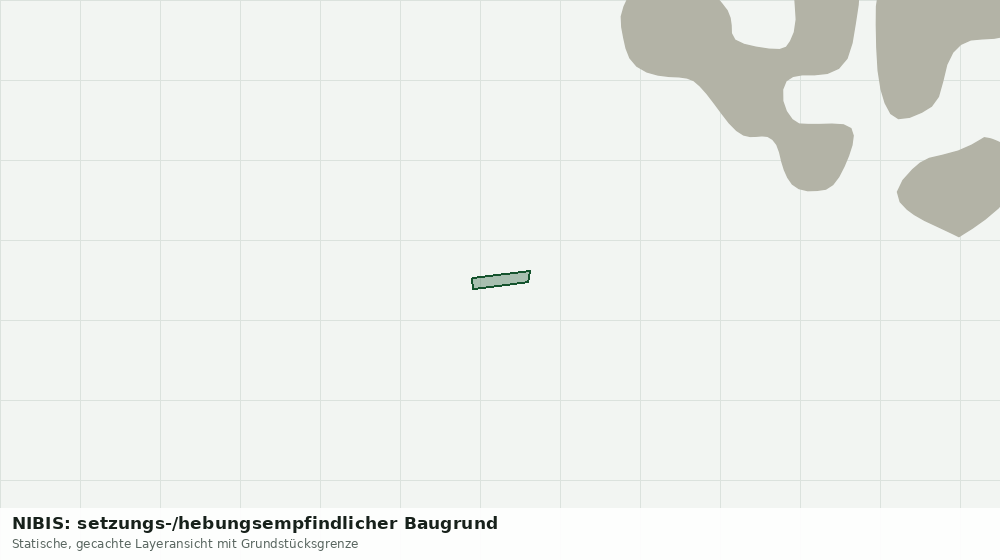Statische Kartenansicht: NIBIS: setzungs-/hebungsempfindlicher Baugrund