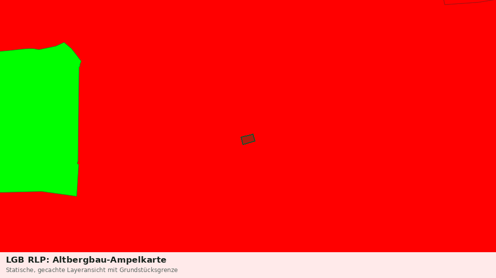 Statische Kartenansicht: LGB RLP: Altbergbau-Ampelkarte