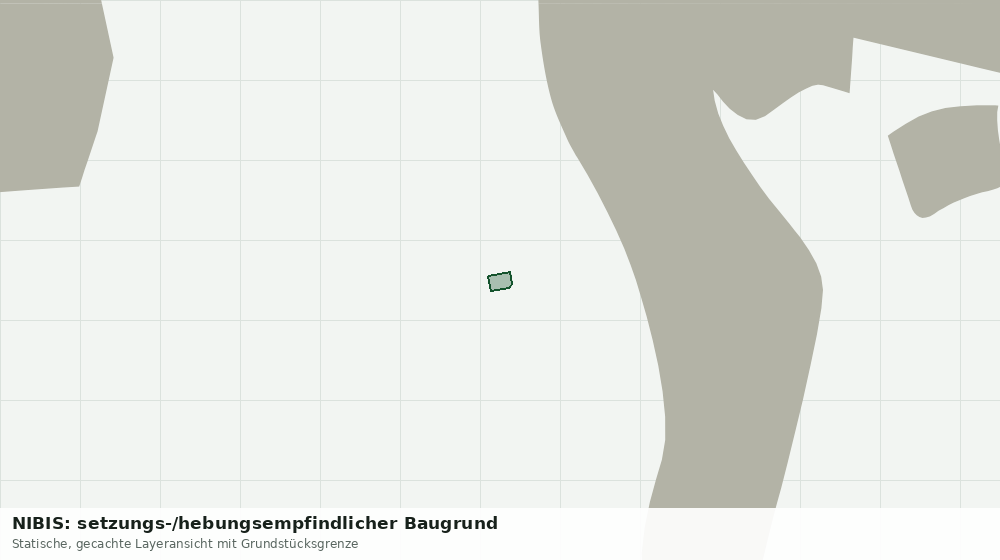 Statische Kartenansicht: NIBIS: setzungs-/hebungsempfindlicher Baugrund