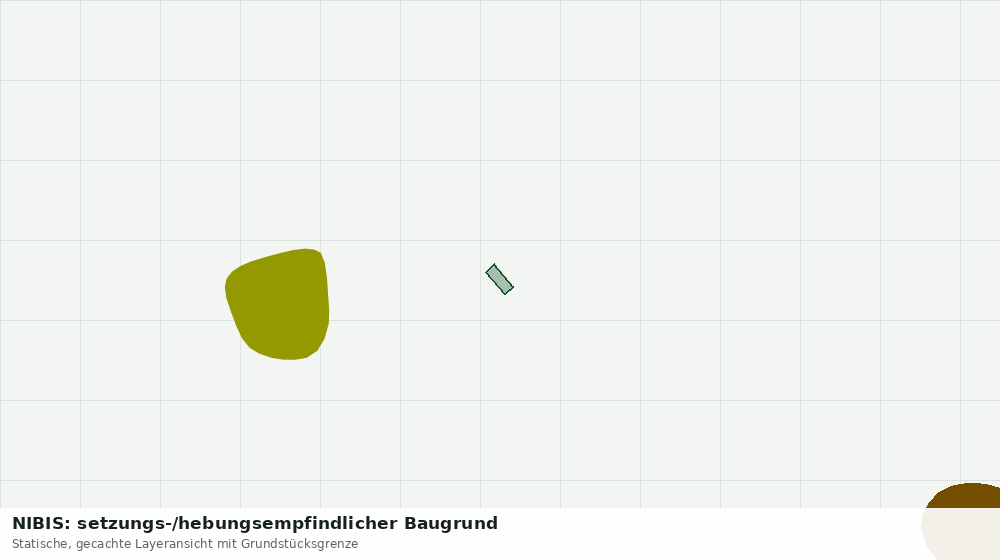 Statische Kartenansicht: NIBIS: setzungs-/hebungsempfindlicher Baugrund