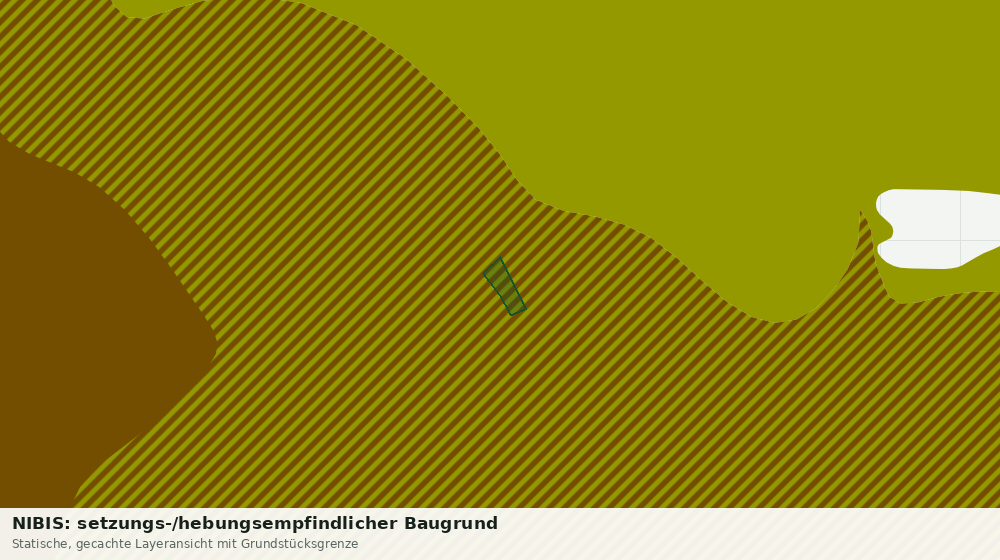 Statische Kartenansicht: NIBIS: setzungs-/hebungsempfindlicher Baugrund