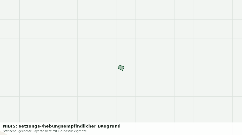 Statische Kartenansicht: NIBIS: setzungs-/hebungsempfindlicher Baugrund