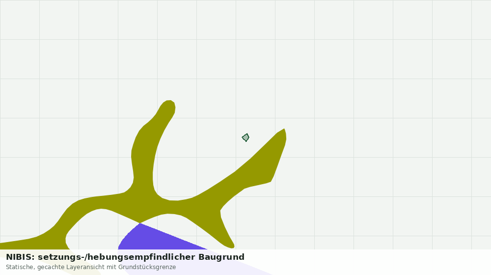 Statische Kartenansicht: NIBIS: setzungs-/hebungsempfindlicher Baugrund