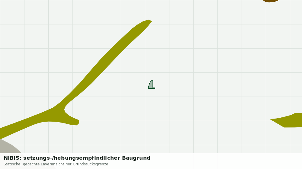 Statische Kartenansicht: NIBIS: setzungs-/hebungsempfindlicher Baugrund