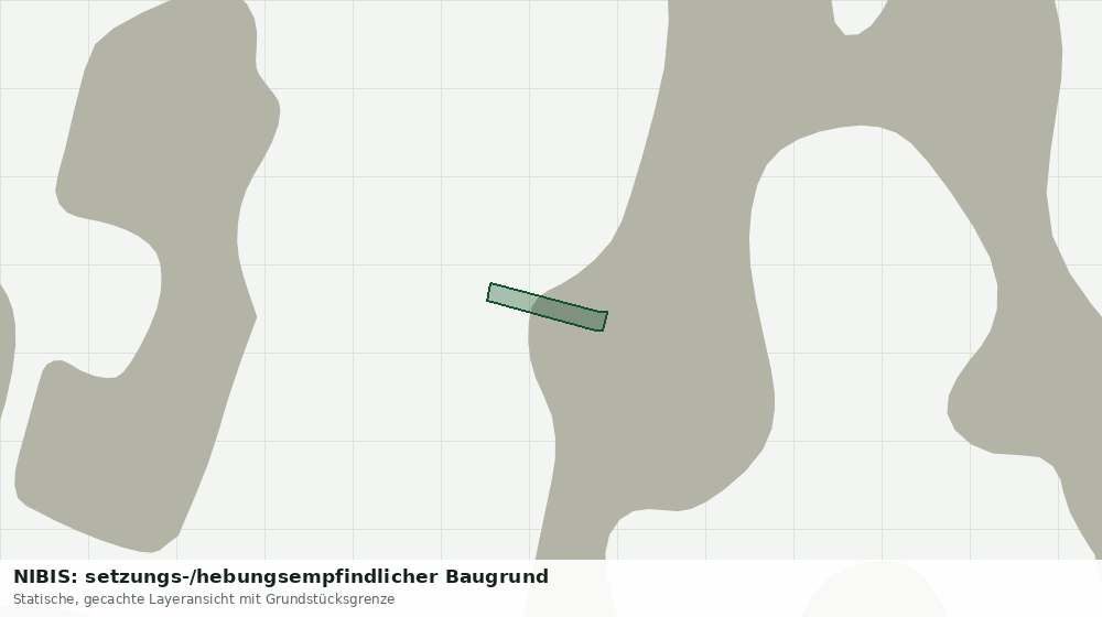 Statische Kartenansicht: NIBIS: setzungs-/hebungsempfindlicher Baugrund