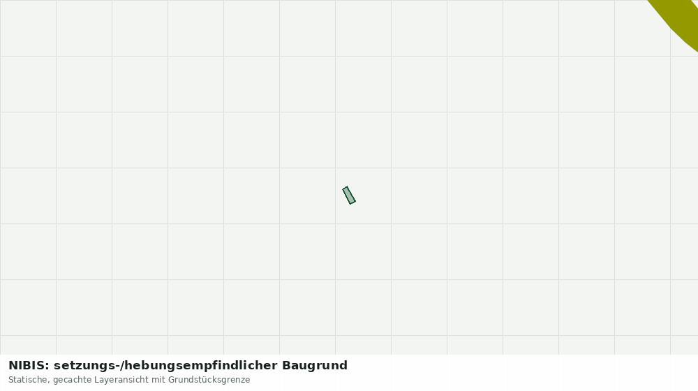 Statische Kartenansicht: NIBIS: setzungs-/hebungsempfindlicher Baugrund