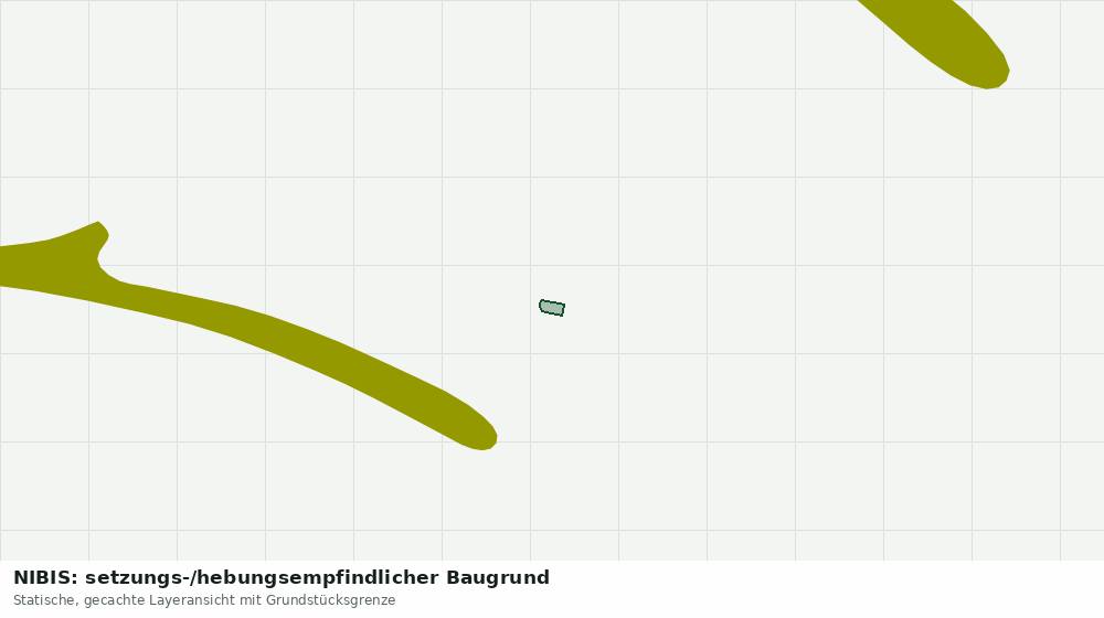 Statische Kartenansicht: NIBIS: setzungs-/hebungsempfindlicher Baugrund