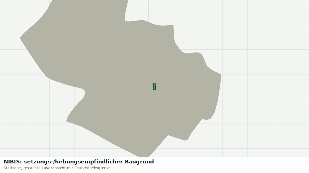Statische Kartenansicht: NIBIS: setzungs-/hebungsempfindlicher Baugrund